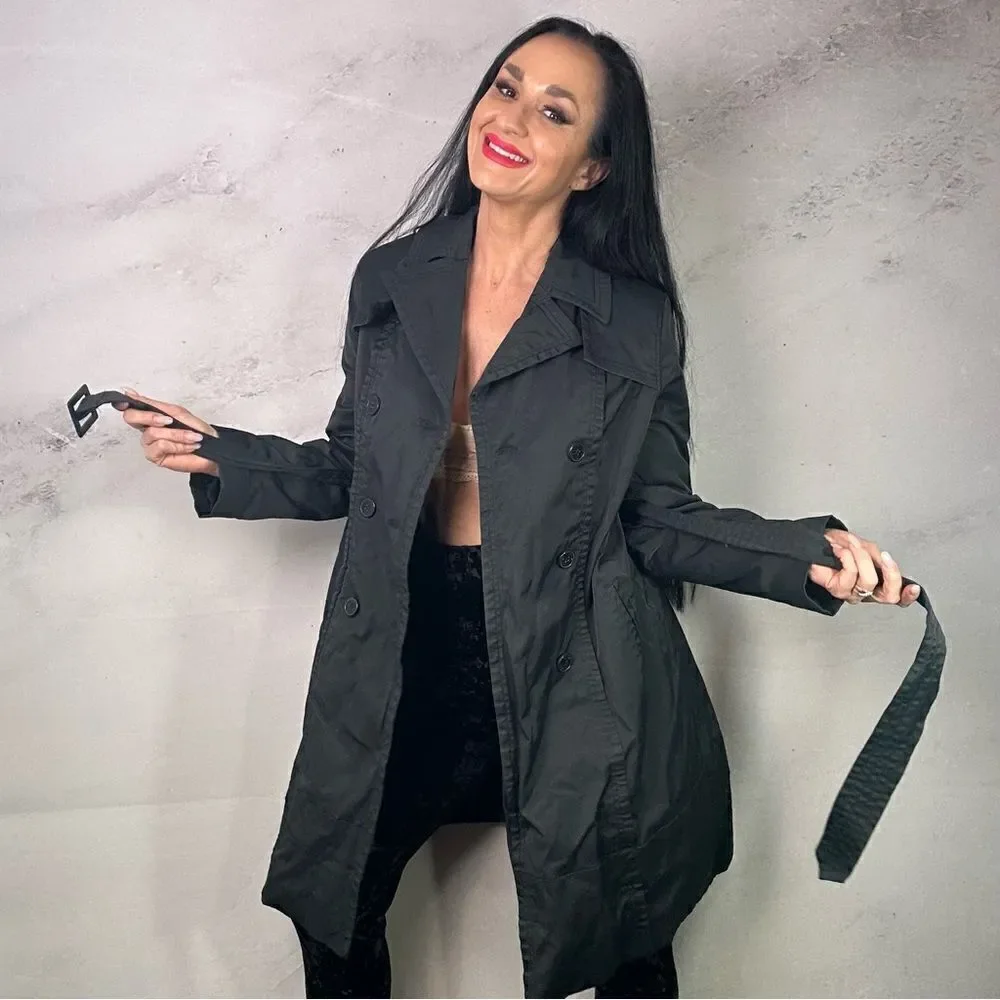 DKNY Long lined warm winter coat jacket - Picture 1 of 6